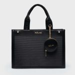 Tote Black Light Gold