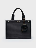 Tote Black Light Gold