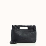 Black Ostrich Daily Bag