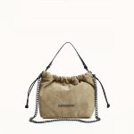 Taupe Suede Off Duty Bag