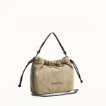 Taupe Suede Off Duty Bag - Image 2