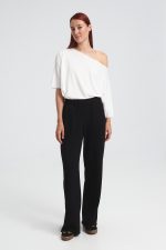 Παντελόνι Φούτερ Wide Leg με Ethnic Τσέπη - Image 2