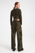 Παντελόνι Wide Leg με Animal Print - Image 5