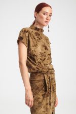 Μπλούζα με Vintage Floral Print - Image 3