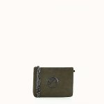 Olive Suede Woman